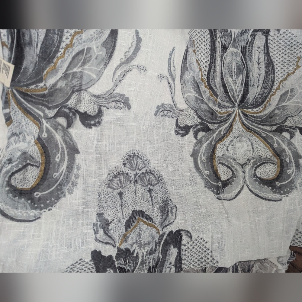athropologie curtains 2 panels